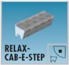 RELAX-CAB-E STEP Sitzbank STEP für RELAX-CAB-E 1 lfm