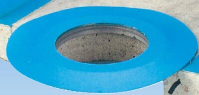 Beton Rinnensystem PVC-Ablaufstutzen Senkrecht