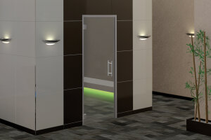 MODUL-DOOR-GT1000 Glastür Maßanfertigung bis 100 x 200 cm