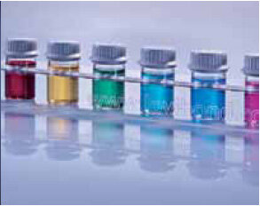 Lovibond Photometer Rundküvette Glasküvette mit Deckel und Dichtring