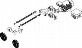 FITSTAR Anschlusssatz Double-Jet 2,6 kW 230 / 400 V DS...