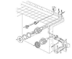 UWE Jetstream LIDO Flanschsatz für Folien- und...