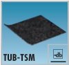 LUX ELEMENTS TUB-TSM Trittschallmatte für bodengleiche LUX ELEMENTS Hartschaum-Duschtassenelemente 1250 x 1250 x 6 mm
