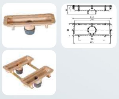 FITSTAR Einbausatz Luftsprudelsitz 2-fach m. PVC-Reduktion