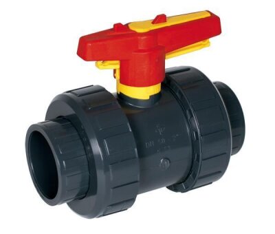 Praher Ersatzhahn PVC Kugelhahn d 63 mm für die SC Compact