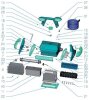 INDIGO Filtersack für Reinigungsroboter INDIGO