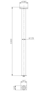 Astral Wasserglocke aus V4A