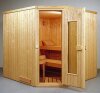 Saunatop Sauna Eifel Classic Ecksauna (5-Eck) Elementsauna