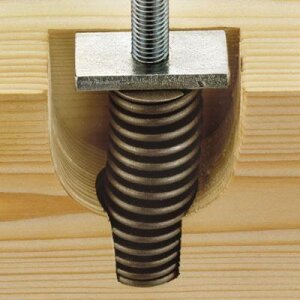 Saunatop Sauna Karat 58 mm Eckpfosten Blockbohlensauna EXTRASTARK