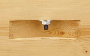 Saunatop Sauna Karat 58 mm Ecksauna (5-Eck) Eckpfosten Blockbohlensauna EXTRASTARK