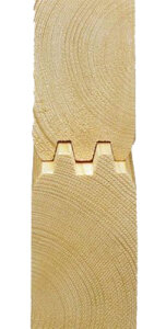 Saunatop Sauna Karat 58 mm Ecksauna (5-Eck) Eckpfosten Blockbohlensauna EXTRASTARK