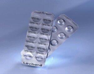 DPD No. 1 Tabletten freies Chlor & Brom Reagenzien...