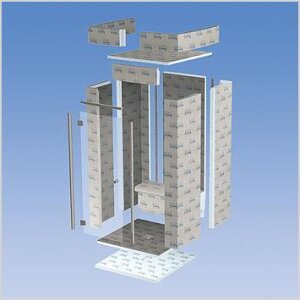 RELAX-CAB-V-UBO 1250-1500 Unterbauelement