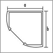 RELAX-CAB-E-WA 1000 Wandkonstruktion inklusive Dach +...