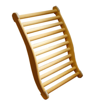EOS Sauna Rückenlehne ergonomisch