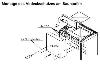 EOS Ofenschutz-/Relinghalterung MAX