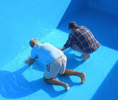 MTH Schwimmbadfolie Rundbecken Stärke 0,6mm Höhe 1,20m blau