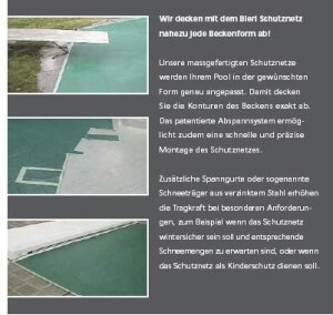 Bieri Schutznetz-K Randverstärkung Kedersaum