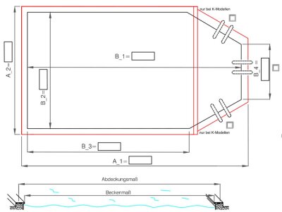 Bieri Schutznetz Aufpreis Zuschlag für 6 - eckige Konfektion