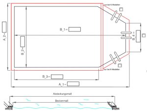 Bieri Schutznetz Aufpreis Zuschlag für 6 - eckige...