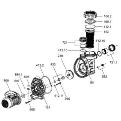 Speck Gleitringdichtung 14mm