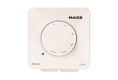 Maico Drehzahlsteller ST 1 für Dampfbadlüfter für Aufputz- Unterputz- Installation