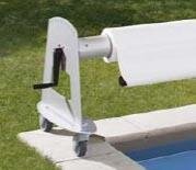 Bieri ACOF Aufrollvorrichtung (fahrbar mit Schwenkrollen)