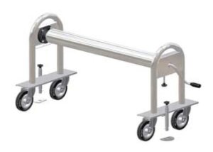 Bieri RONDA fahrbar Aufrollvorrichtung mit Schwenkrollen...