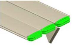 Bieri Abweiser für Becken mit Überlaufrinnen...