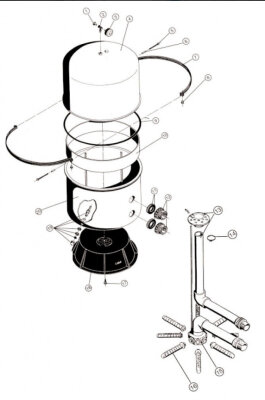Astral Bilbao Classic 350 O-Ring für Spannring 348 x 12