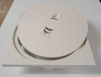 Astral Skimmerdeckel quadratisch Rahmen 247 mm x 247 mm Skimmer 17.5