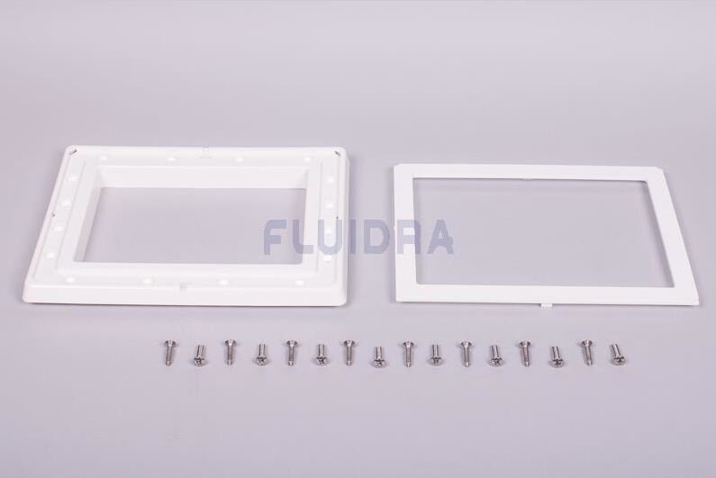 Swim-Tec Skimmer Flanschrahmensatz mit Schrauben