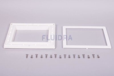 Swim-Tec Skimmer Flanschrahmensatz mit Schrauben