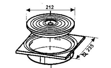 Astral Deckel für Niveauregler