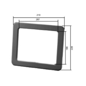 OWM Blende für Skimmerflansch