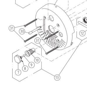 Fitstar Luftregler für Taifun + Duo