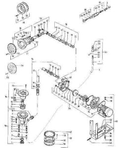 Düseneinsatz mit Niro-Blende für Viva + Lido