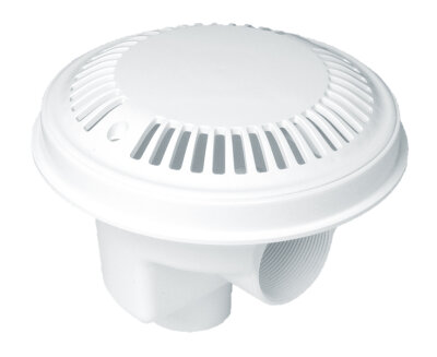 Astralpool ABS Bodenablauf rund Ø200mm Antiwirbeldeckel für Beton- Fliesenbecken