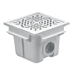 Astralpool ABS Bodenablauf rechteckig 210 x 210mm...