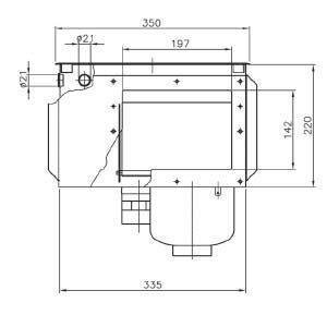 Fliesenabdeckung für Edelstahlskimmer A-100 A-101...