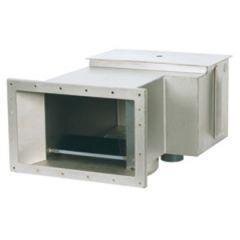 Breitmaulskimmer V-277 V4A Schwimmbad Oberflächenabsauger Einbautiefe 495 mm