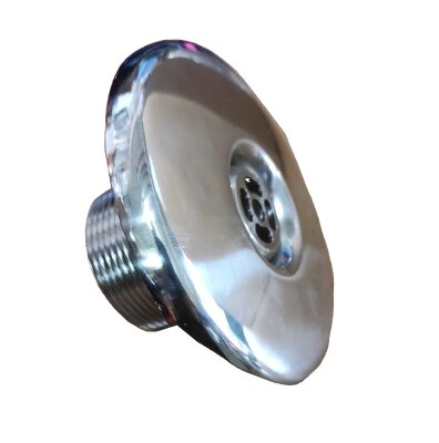 Astral Einlaufdüse aus Edelstahl V4A Gewindelänge 50 mm