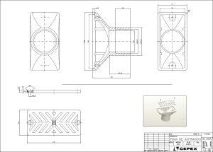 Kunststoff Rinnenfitting Klebemuffe 63mm
