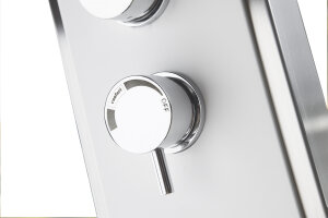 Astral Edelstahl-Standbrause IGUAZU Perfection Kalt- & Warmwasser