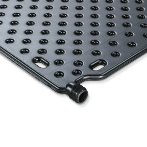 Aktion OKU-Absorber schwarz mit beidseitig integriertem Sammelrohr 1002