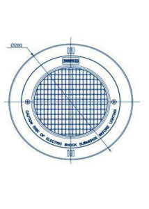 UWS LumiPlus LED-PAR56 für Folienbecken mit ABS Blende 35 W 12 V bei 1.100 lm