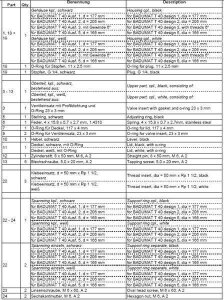 Speck Rückspülarmatur BADUMAT T 40-2 6 Wege Mehrwegeventil 206 mm Gewindeanschluss