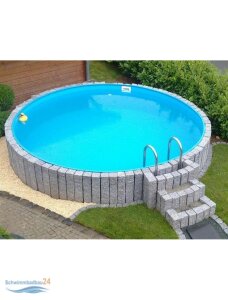 MTH Sunny Pool Rund-Schwimmbecken  Höhe 1,35 m Folie...