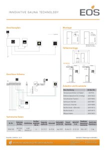 EOS Saunasteuergerät ECON D2