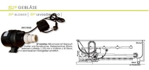 Whirlpool SP Gebläse 550W 230V/50/60Hz